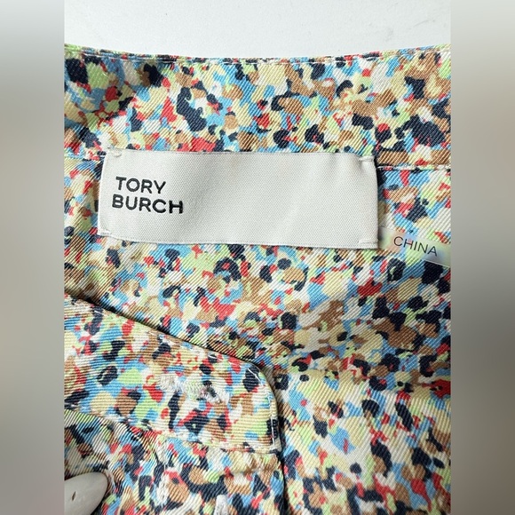 TORY BURCH Printed Silk Twill Blouse - Picture 5 of 8